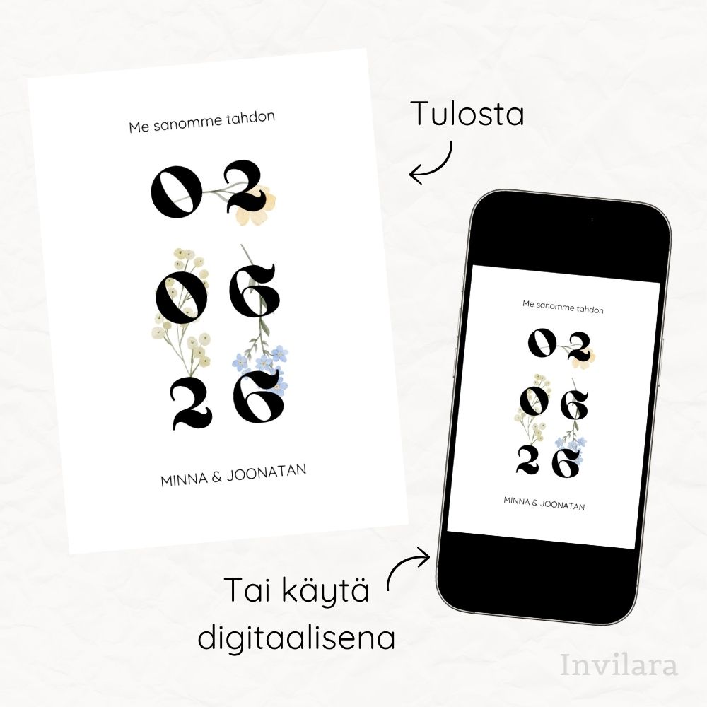 Hääkutsut muokattava ja tulostettava, hääkutsut netistiä