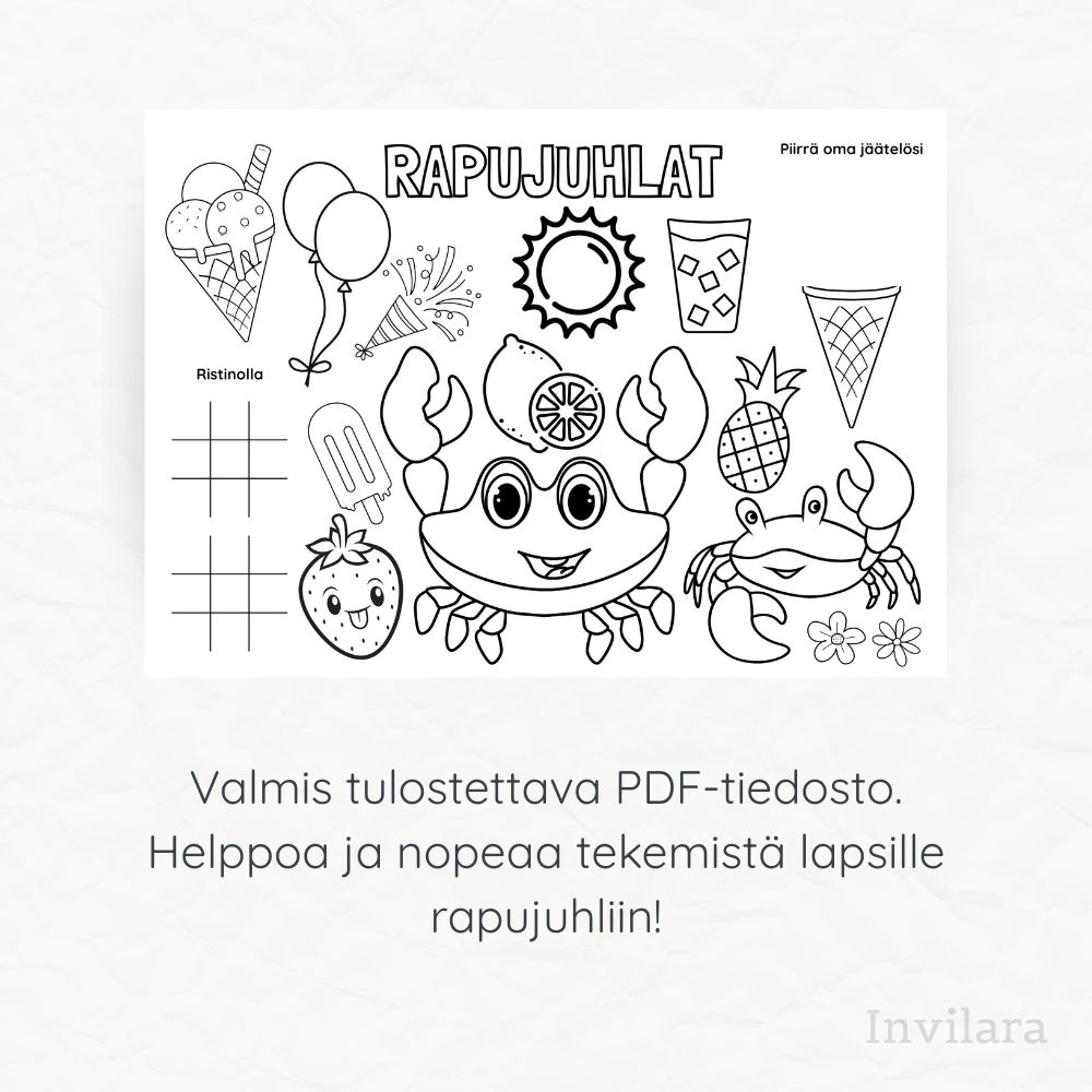 Rapujuhlat lapsille
