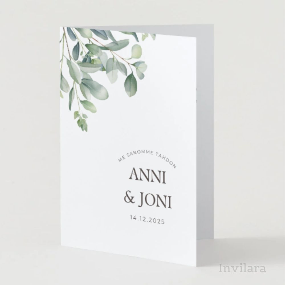 Muokattava ja tulostettava hääkutsu