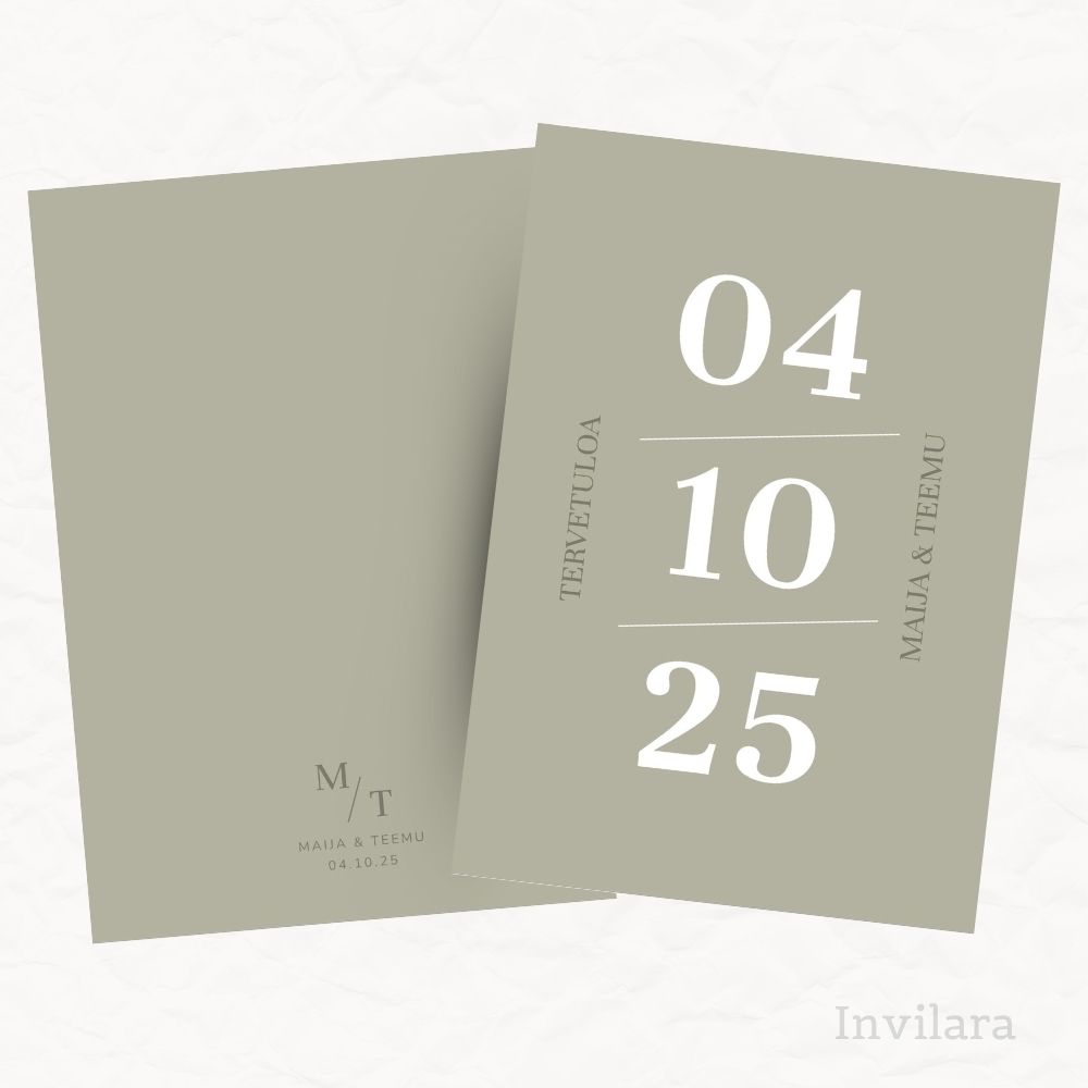 Muokattava ja tulostettava hääkutsu