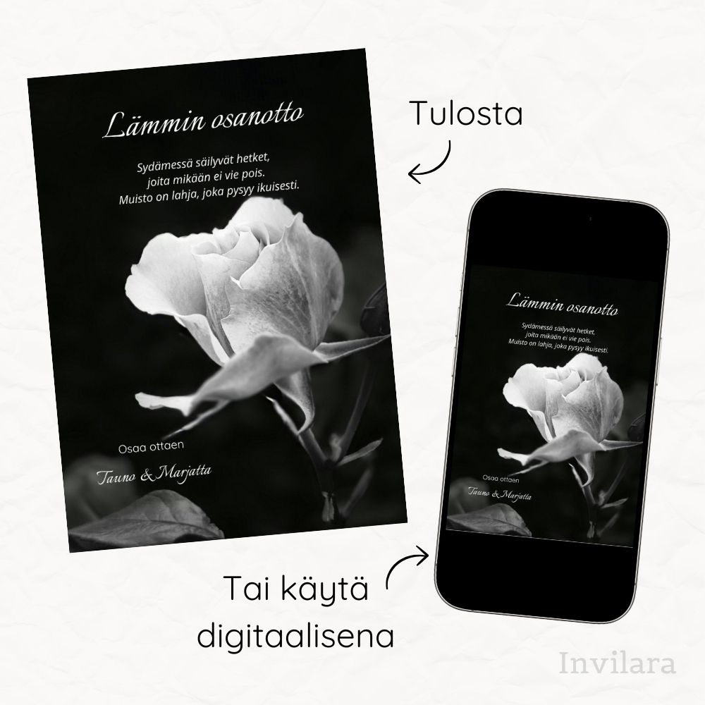 Digitaalinen adressi osanottoon