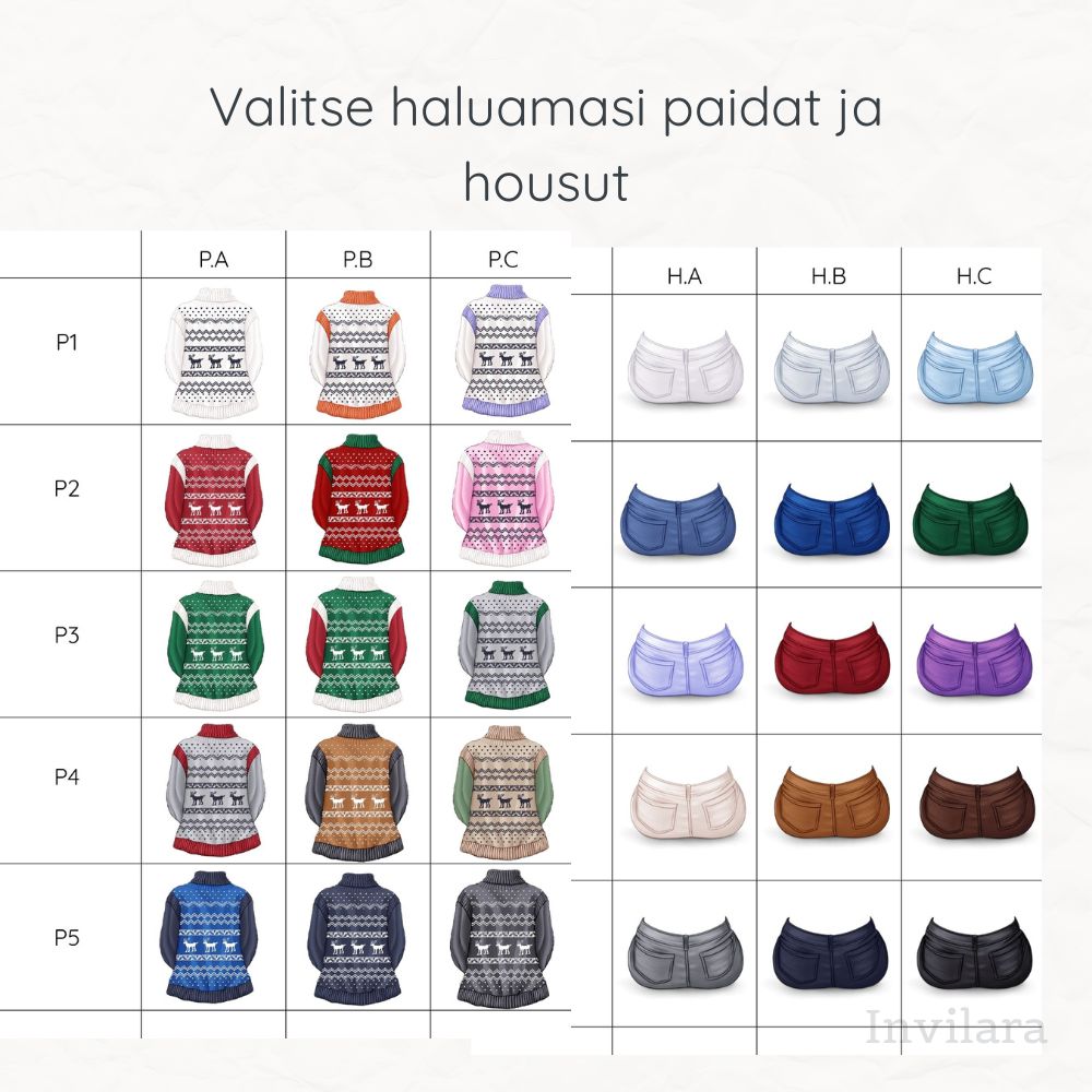 Personoitava joulukortti
